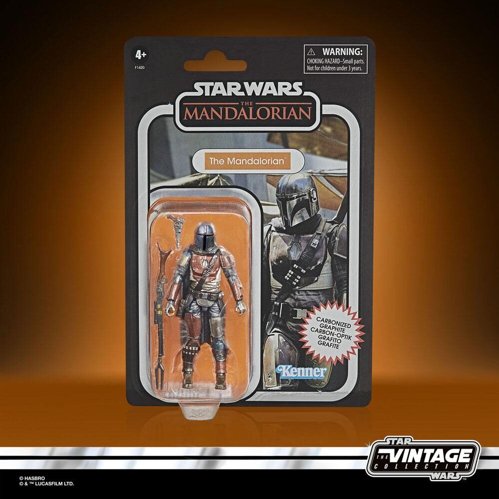 STAR WARS VINTAGE COLLECTION MANDALORIAN CARBONICED